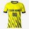 Classic Yellow-Black Soccer Outfit for Teams