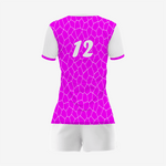 Team Ready Custom Deep Magenta Volleyball Uniform Set - K2 Sportswear | Custom Sports Uniforms & Apparels - K2 Sportswear