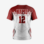 Dark Red Personalized Softball 2 Button Jersey/Kit - K2 Sportswear | Custom Sports Uniforms & Apparels - K2 Sportswear