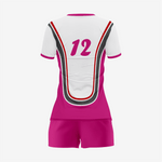 Personalized Dark Pink Volleyball Uniform Set for Athletes - K2 Sportswear | Custom Sports Uniforms & Apparels - K2 Sportswear