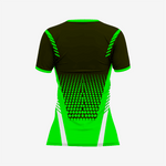 Custom Black/Green Softball V-Neck Jersey for Men/Women - K2 Sportswear | Custom Sports Uniforms & Apparels - K2 Sportswear