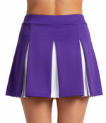 Personalized Cheer Uniform Skirt - Custom Performance Skirt in Purple