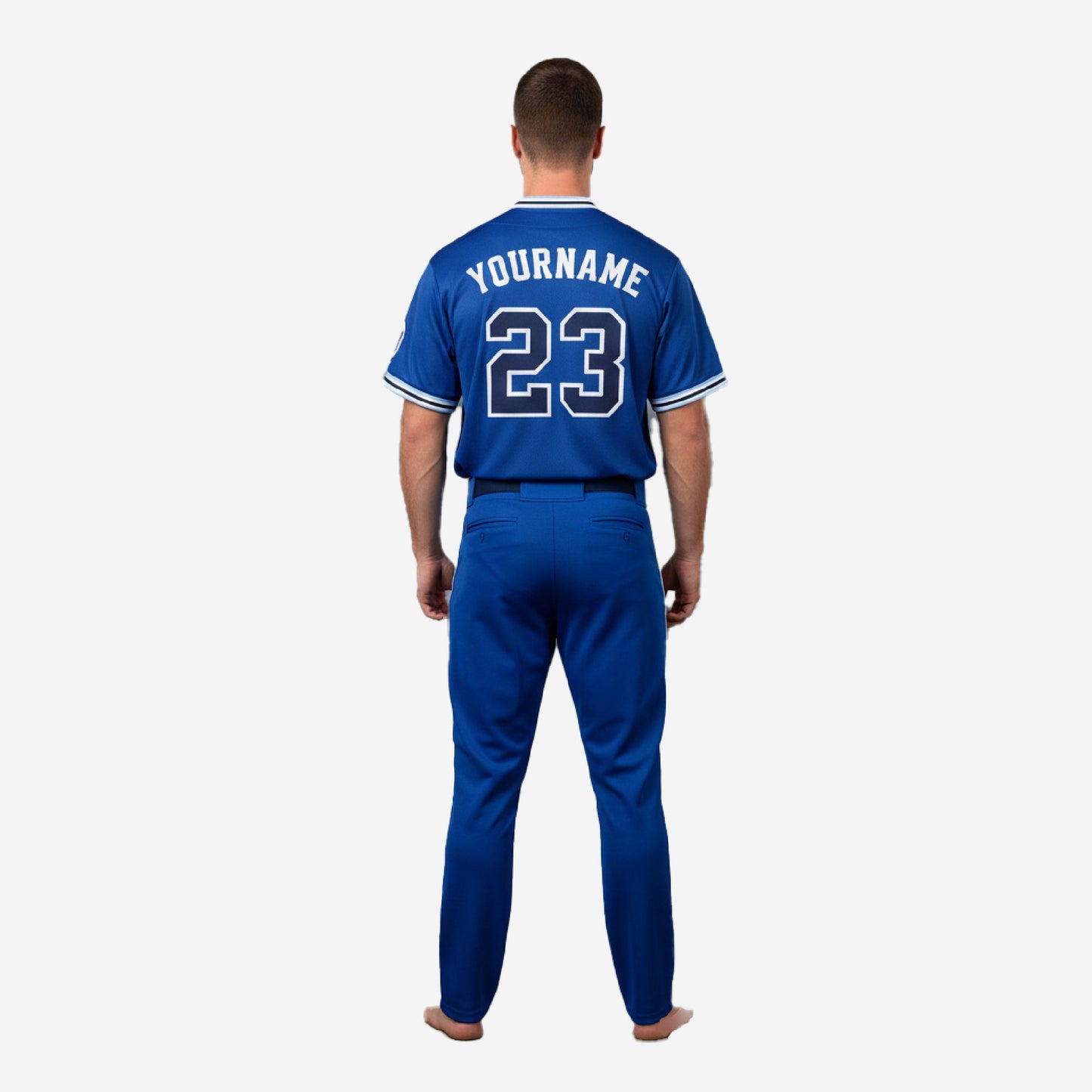 Custom Baseball Uniform Set - Sublimated Jersey & Pants Team Uniform in Blue
