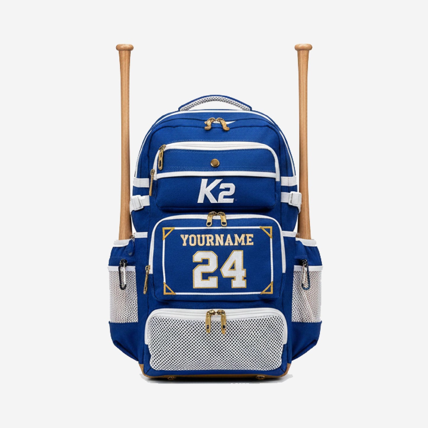 Custom Baseball Bag - Personalized Baseball Equipment Bag Team Name & Logo