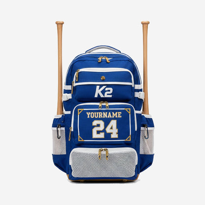 Custom Baseball Bag - Personalized Baseball Equipment Bag Team Name & Logo