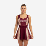 Youth & Adult Cheerleading Dress - Dark Brown Team Uniform Set