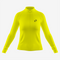 Personalized Yellow Women's Long Sleeve Bicycle Jersey