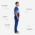 Custom Baseball Uniform Set - Sublimated Jersey & Pants Team Uniform in Blue