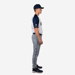Custom Baseball Team Uniform in White/Gray - Jersey & Pants Custom Name Number Set
