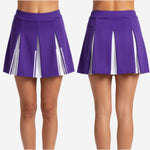 Personalized Cheer Uniform Skirt - Custom Performance Skirt in Purple
