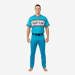Custom Baseball Uniform Set - Sublimated Jersey & Pants Team Uniform in Ball Blue