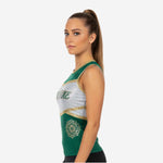 Custom Cheerleading Tank Top - Green Performance Uniform