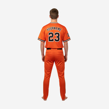 Custom Youth Baseball Uniform - V-Neck Jersey & Pants Team Name Set