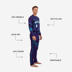 Custom Baseball Uniform Set - Jersey & Pants Team Design in Oxford Blue