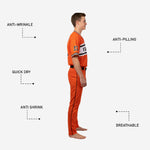 Custom Youth Baseball Uniform - V-Neck Jersey & Pants Team Name Set