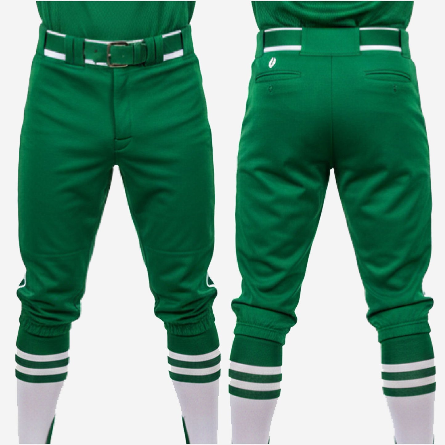 Custom Baseball Knicker Pants - Piped Baseball Uniform Knickers Team Colors