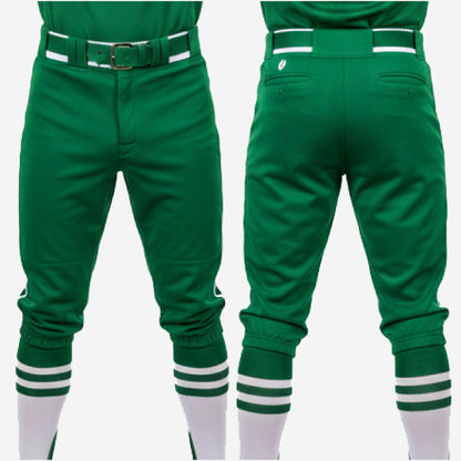 Custom Baseball Knicker Pants - Piped Baseball Uniform Knickers Team Colors