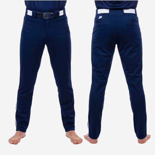 Custom Baseball Pants - Custom Team Colors Baseball Uniform Pants in Oxford Blue