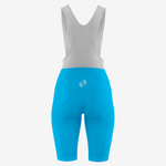 Premium Custom Sky Blue Cycling Bib Shorts for Women - K2 Sportswear | Custom Sports Uniforms & Apparels - K2 Sportswear