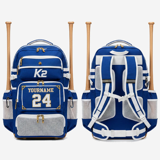 Custom Baseball Bag - Personalized Baseball Equipment Bag Team Name & Logo