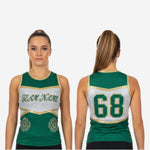 Custom Cheerleading Tank Top - Green Performance Uniform
