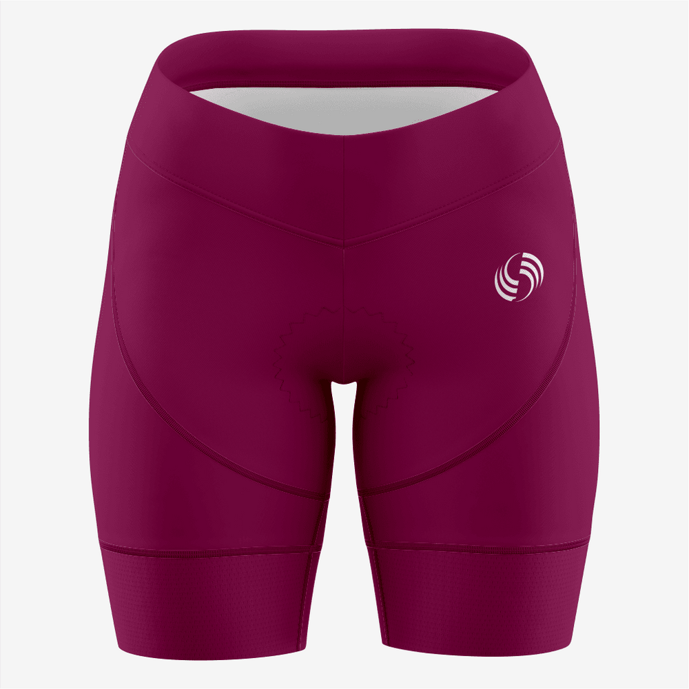 Custom Dark Pink Cycling Shorts – Perfect Fit