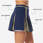 Personalized Cheer Skirt - Custom Sublimated Knife Pleated Cheerleading Skirt