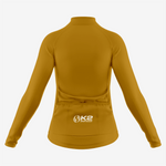 Premium Women's Long Sleeve Cycling Jersey in Bronze - K2 Sportswear | Custom Sports Uniforms & Apparels - K2 Sportswear