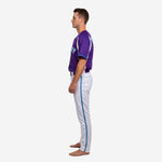 Custom Baseball Team Uniform in Purple/White - Jersey & Pants Custom Name Number Set