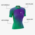 Premium Custom Cycling Kit for Women – Green & Purple - K2 Sportswear | Custom Sports Uniforms & Apparels - K2 Sportswear
