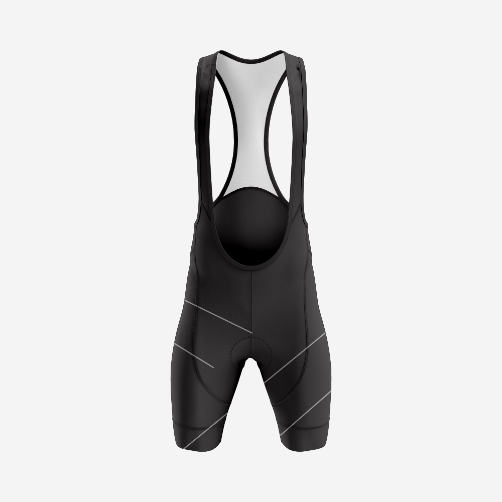 Dark Gray Performance Cycling Jersey and Shorts Set