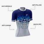 Women’s Custom Cycling Gear in Blue/Black - K2 Sportswear | Custom Sports Uniforms & Apparels - K2 Sportswear