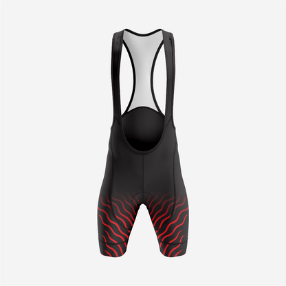 Men’s Black Cycling Bib Shorts for Comfort & Endurance