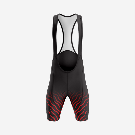Men’s Black Cycling Bib Shorts for Comfort & Endurance
