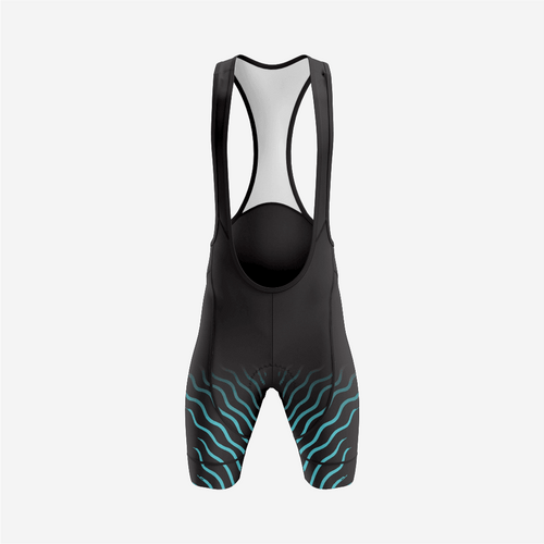 Premium Men's Black Cycling Bib Shorts – Breathable, Padded & Performance - K2 Sportswear | Custom Sports Uniforms & Apparels - K2 Sportswear