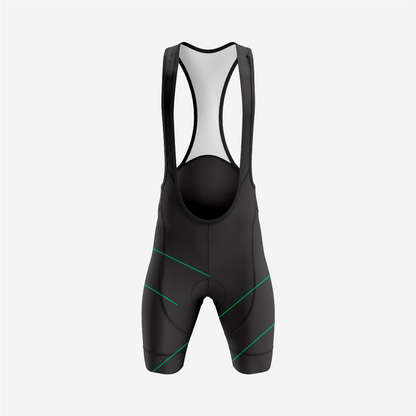 Premium Men’s Cycling Apparel – Road Cycling Jersey & Bib Shorts in Dark Green