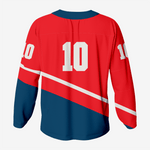 Red/Black Custom Ice Hockey Jersey – Team Wear - K2 Sportswear | Custom Sports Uniforms & Apparels - K2 Sportswear