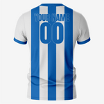 Comfortable White and Blue Soccer Gear for Teams - K2 Sportswear | Custom Sports Uniforms & Apparels - K2 Sportswear