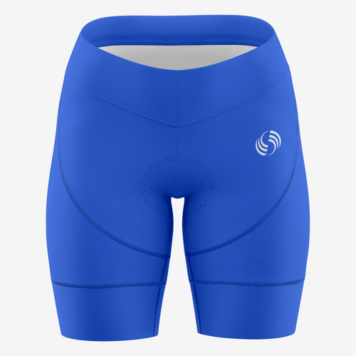 Personalized Blue Women's Cycling Shorts - K2 Sportswear | Custom Sports Uniforms & Apparels - K2 Sportswear