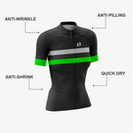 Personalized Women's Cycling Kit – Green/Grey/Black - K2 Sportswear | Custom Sports Uniforms & Apparels - K2 Sportswear