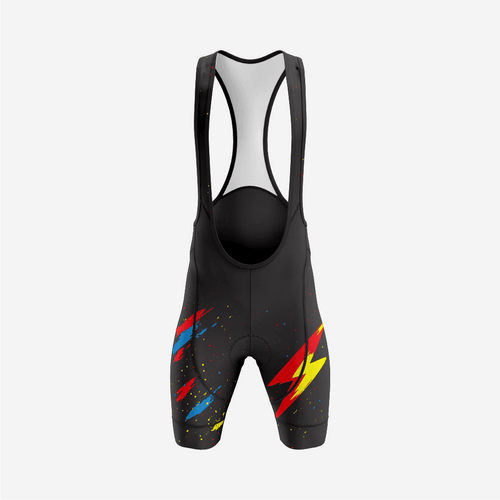 Lightweight Men's Bike Bib Shorts Black - K2 Sportswear | Custom Sports Uniforms & Apparels - K2 Sportswear