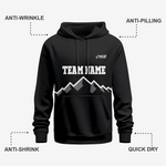 Black Custom Wrestling Hoodie – Personalized Team Gear - K2 Sportswear | Custom Sports Uniforms & Apparels - K2 Sportswear