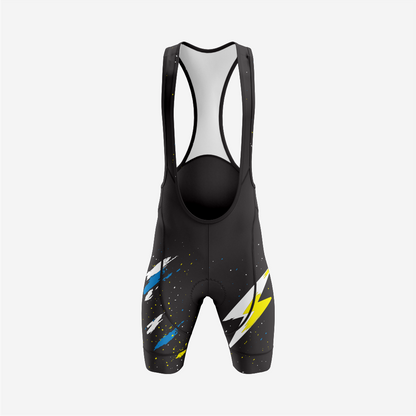 High Performance Men's Cycling Bib Shorts in Black