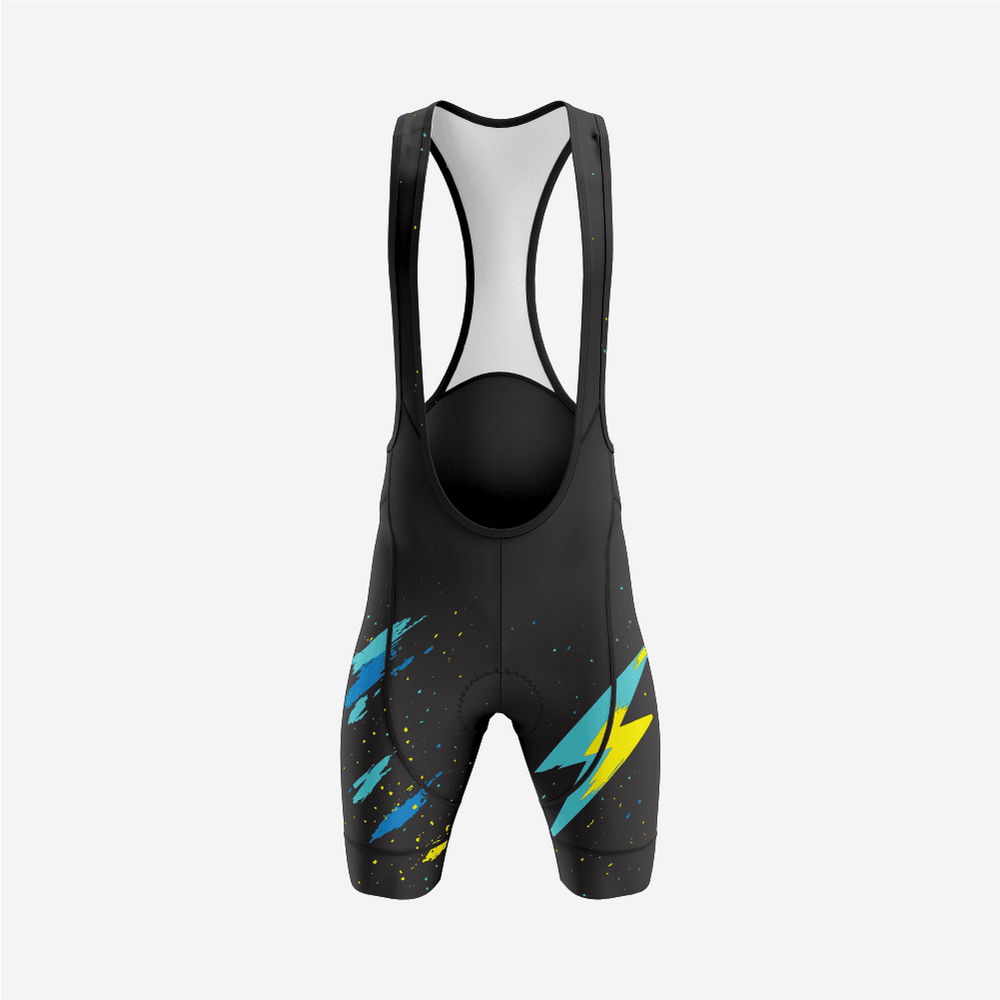 Pro Men's Cycling Bib Shorts in Black