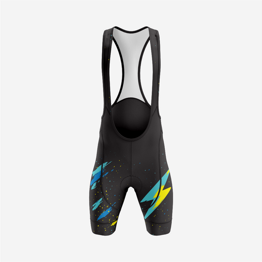 Pro Men's Cycling Bib Shorts in Black