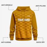 Custom Wrestling Hoodie in Bronze – Athletic Fit - K2 Sportswear | Custom Sports Uniforms & Apparels - K2 Sportswear