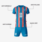 Premium Custom Bondi Blue Volleyball Uniform Set - K2 Sportswear | Custom Sports Uniforms & Apparels - K2 Sportswear