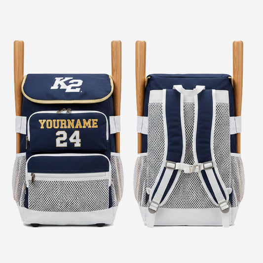 Custom Baseball Bag - Personalized Baseball Equipment Bag Team Name & Logo