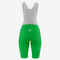 Premium Custom Green Cycling Bib Shorts for Women