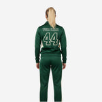 Green Custom Cheerleading Tracksuit Set - Full Zip Warmup Jacket & Pants Team Suit